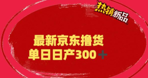 外面最高收费到3980 京东撸货项目 号称日产300+的项目（详细揭秘教程）-副业吧创业