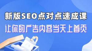 新版 SEO 点对点引流速成课：让你的广告内容当天上首页-副业吧创业